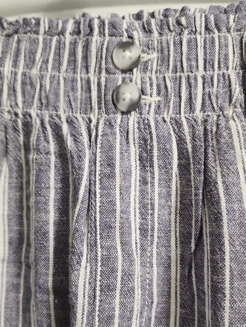 Briggs Pants Blue & White Stripped XS